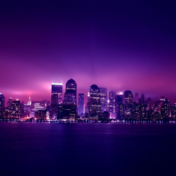 back ground purple- city purple -